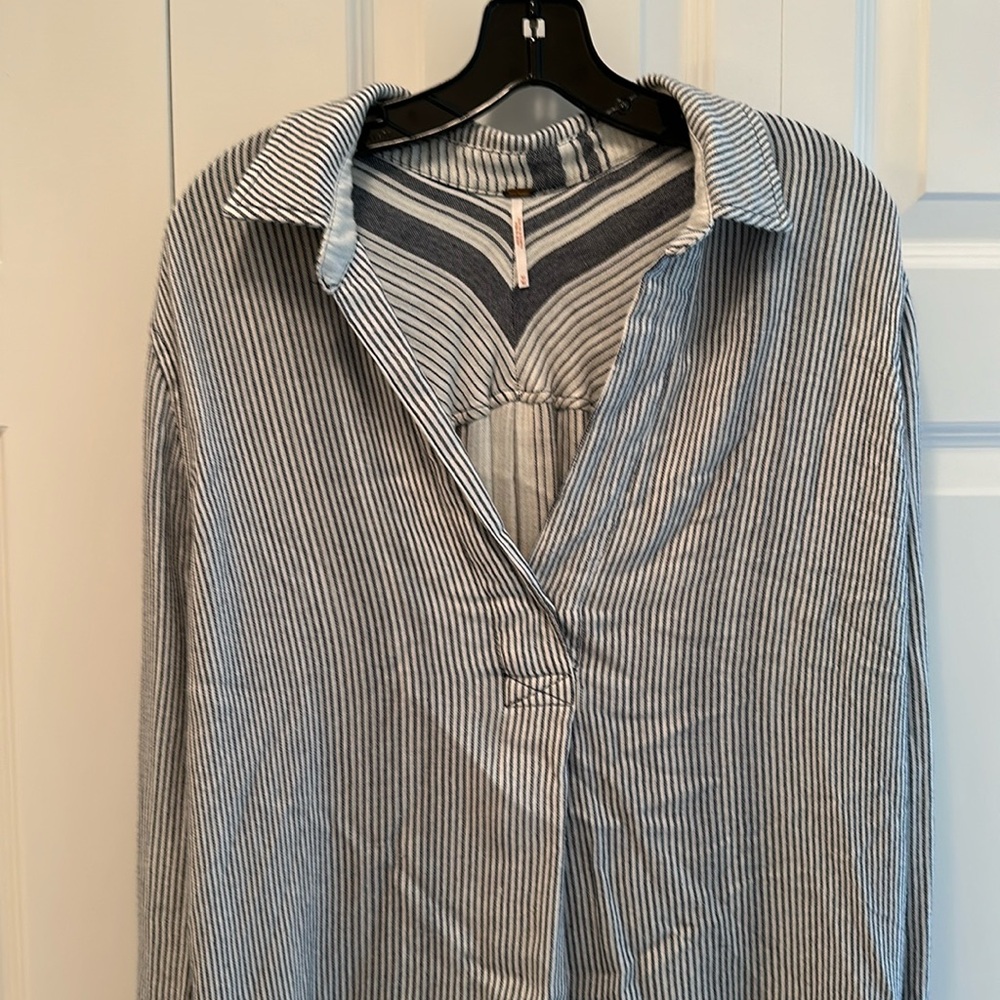 Free people high low shirt